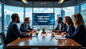 Google、OpenAIの主要競合企業Anthropicに10億ドル投資