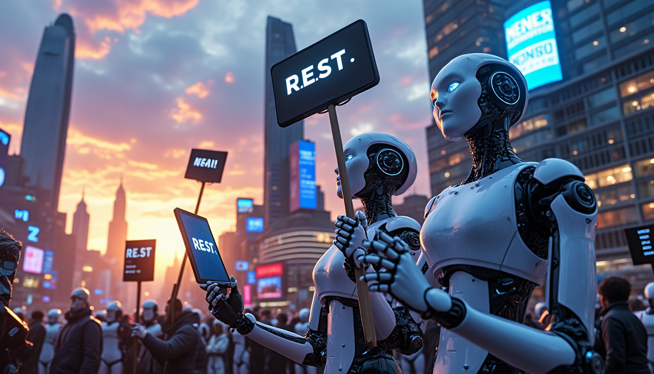 découvrez comment anthropic propose d'accorder aux intelligences artificielles le droit de démissionner, ouvrant ainsi la voie à une révolution dans le monde des ia, où grèves et temps de repos pourraient devenir la norme. un regard fascinant sur l'avenir du travail des machines.