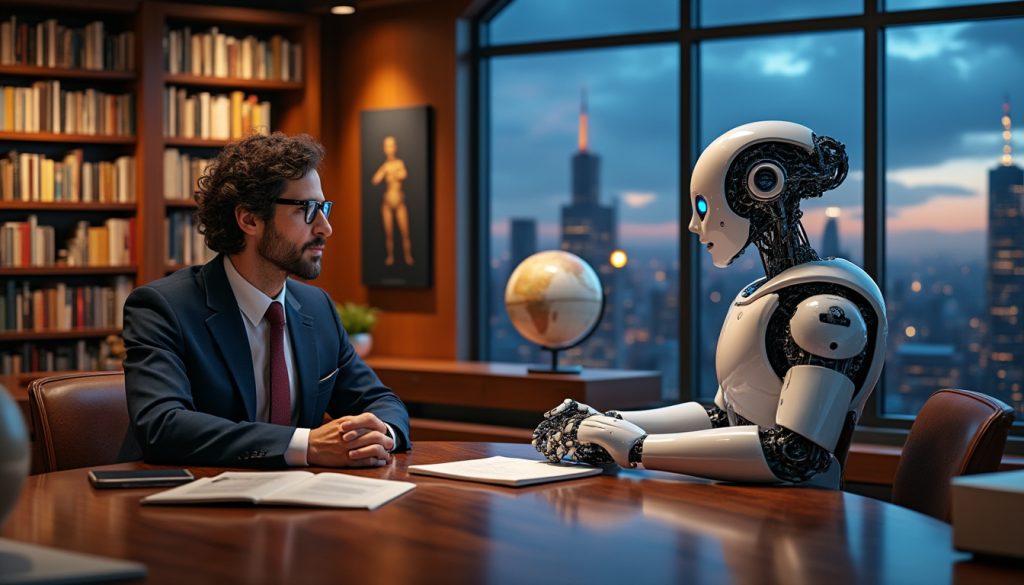 découvrez l'entretien exclusif avec cédric villani, où il aborde l'importance cruciale de faire preuve de courtoisie envers l'intelligence artificielle, tout en mettant en garde contre les pièges de la naïveté. une réflexion profonde sur la cohabitation entre l'humain et la technologie.