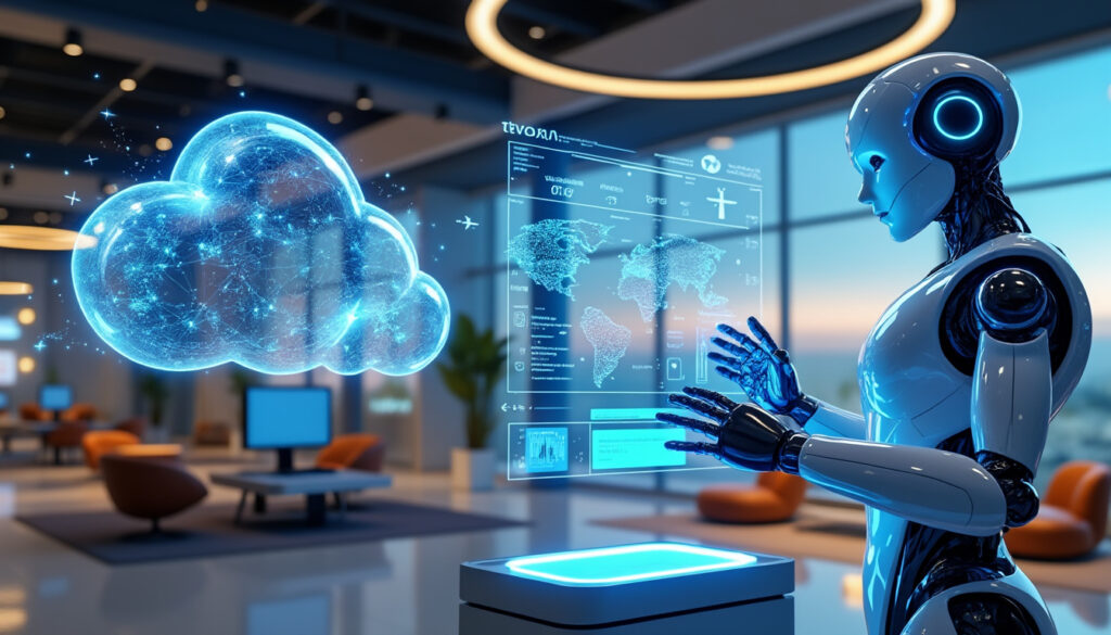 découvrez comment kleio révolutionne le secteur du voyage en imaginant un futur où deux intelligences artificielles collaborent pour orchestrer vos réservations, simplifiant ainsi votre expérience de voyage tout en offrant des choix personnalisés.