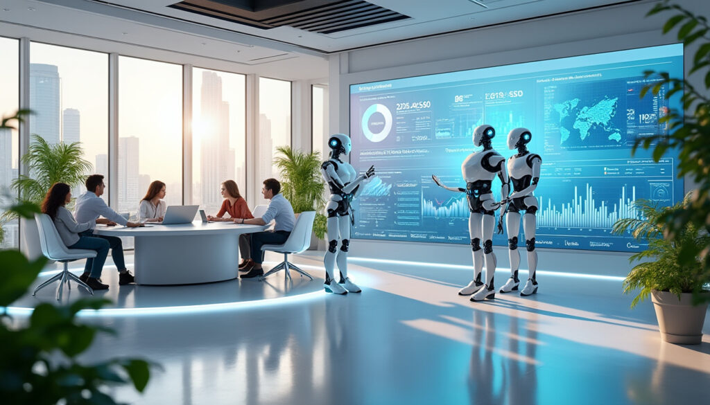 découvrez comment l'intelligence artificielle transforme le monde du travail. plongez dans des révélations fascinantes sur l'impact des ia sur la gestion des entreprises et l'avenir professionnel des employés. explorez les défis et opportunités que cette révolution technologique apporte.