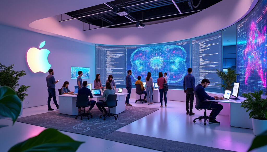 découvrez comment apple s'associe à la startup anthropic pour créer une plateforme de codage innovante, alimentée par l'intelligence artificielle, selon bloomberg. un nouveau tournant technologique qui promet de transformer le développement logiciel.