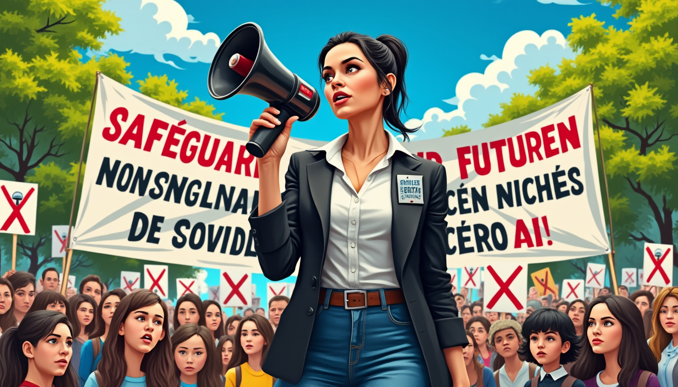 découvrez comment une ong se mobilise pour interdire l'utilisation des compagnons ia sans protections adéquates pour les mineurs. rejoignez le combat pour la sécurité des enfants dans le monde numérique.