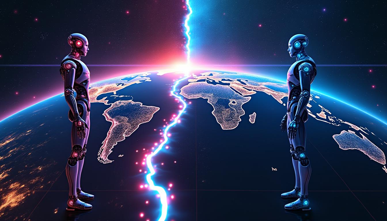 découvrez comment l'intelligence artificielle redéfinit les relations internationales et crée de nouvelles tensions géopolitiques. ce titre explore les enjeux stratégiques et les fractures émergentes sur la scène mondiale.