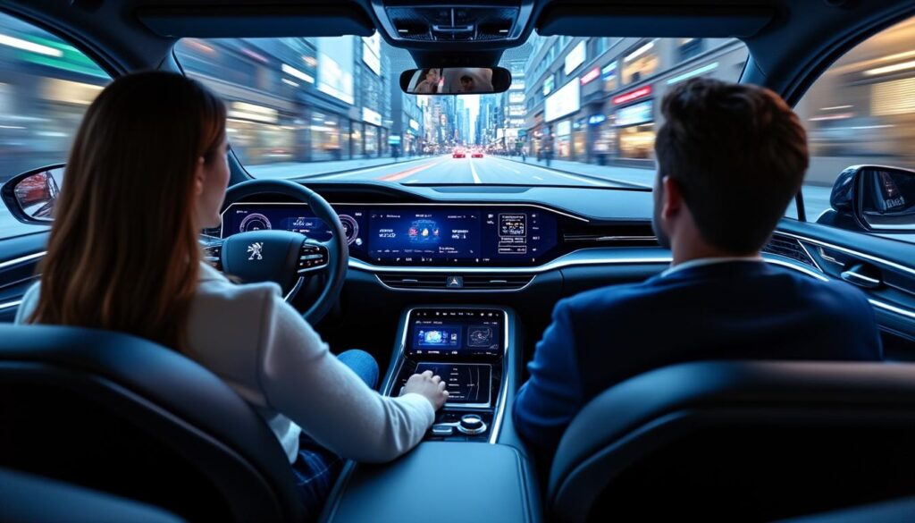 découvrez notre expérience immersive avec chatgpt à bord de la nouvelle peugeot e5008. plongez dans l'alliance de l'innovation technologique et du confort automobile grâce à cette exploration unique.