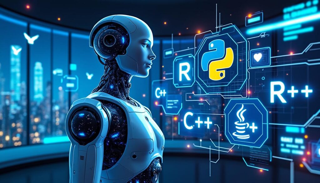 découvrez les principaux langages de programmation utilisés dans le domaine de l'intelligence artificielle. cet article vous guide à travers les outils essentiels tels que python, r, et java, en expliquant leurs atouts et leurs applications plébiscitées par les experts en ia.