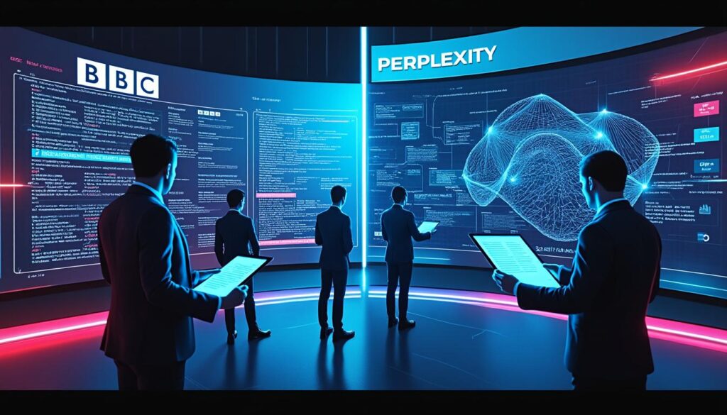 découvrez les tensions croissantes entre la bbc et perplexity à propos de l'entraînement de l'intelligence artificielle. cet article explore les enjeux de l'ia, les préoccupations éthiques et les implications pour le journalisme moderne.