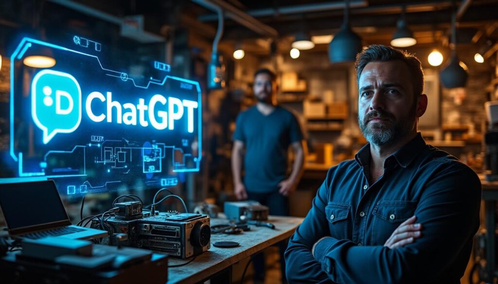 découvrez comment un investisseur visionnaire imagine que chatgpt pourrait transformer la vie d'un homme perdu dans son garage en le propulsant vers la richesse milliardaire. une exploration captivante des opportunités offertes par l'intelligence artificielle et son impact sur les parcours de réussite.