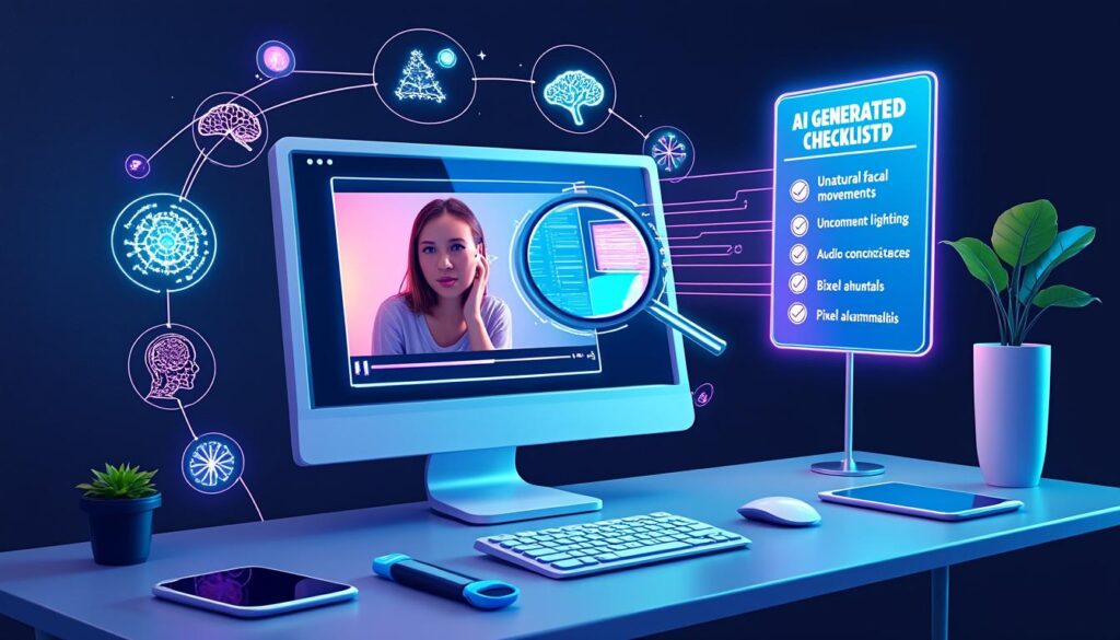 découvrez les méthodes pour identifier les vidéos générées par l'intelligence artificielle. apprenez à repérer les signes distinctifs et les outils disponibles qui vous permettront de distinguer le contenu authentique des créations numériques. restez informé dans un monde de plus en plus influencé par l'ia.